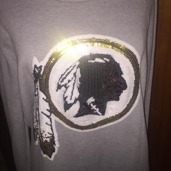 VICTORIA’S secret washington redskins sweatshirt L - Picture 3 of 5